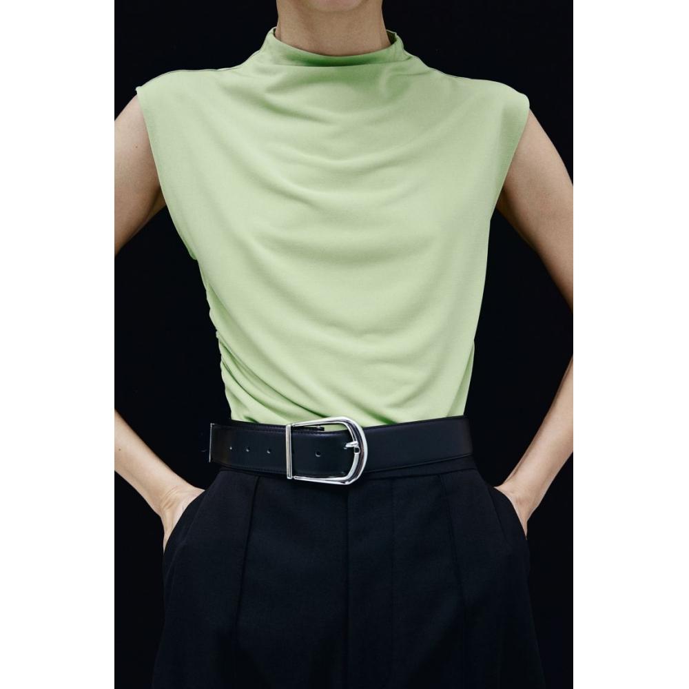 

Укороченная водолазка HM Светло-Зеленый