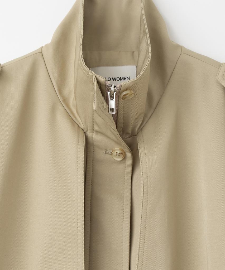 MILLO WOMEN Trench Bomber Jacket [Beige]