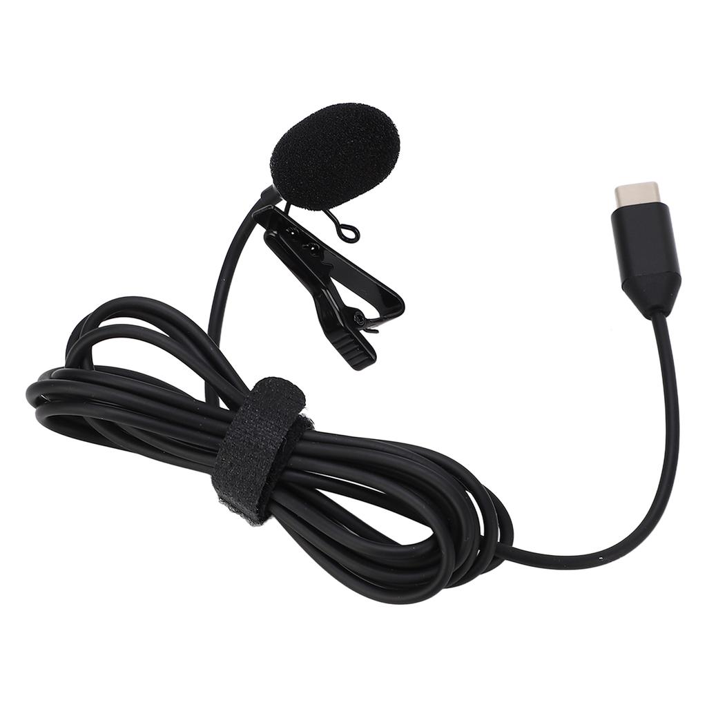 Lapel Microphone Anti Interference Omnidirectional Clip On Lavalier Microphone for Insta360 ONE X2 X3
