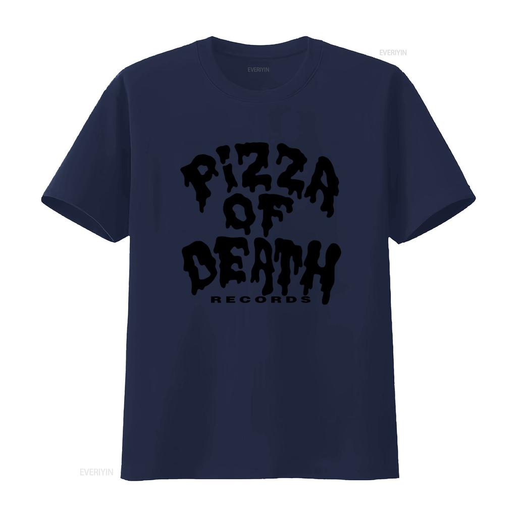Vintage Hawaiian Style Hardcore Band Punk Rock Pizza Of Death Records T Shirt vintage Washed Slightly fashion