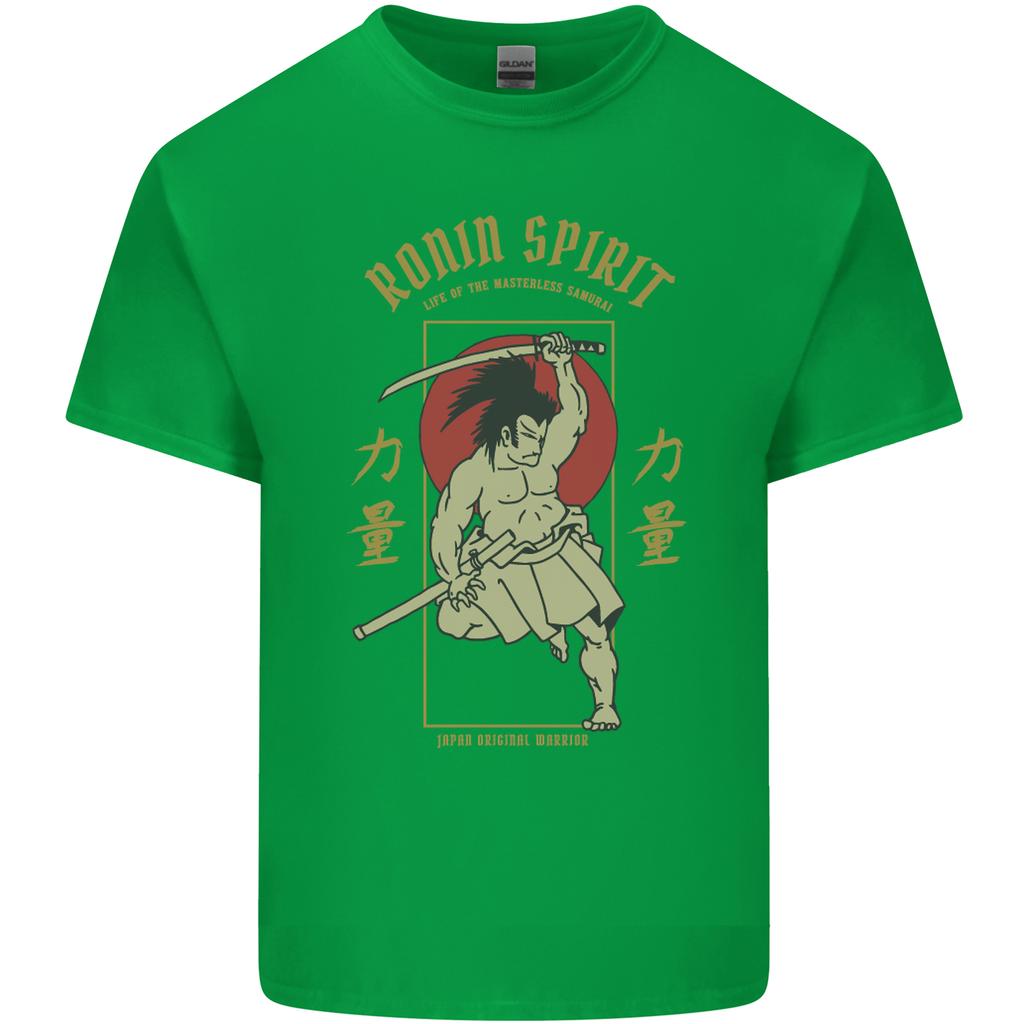 Ronin Spirit Samurai Japan Japanese Unisexs Light Cotton TShirt