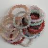 1-8Pcs Colorful Beads Beaded Bracelet Glass Beads Women's Fresh Versatile Jewelry Stretch Effected Handmade Bracelet Jewelry