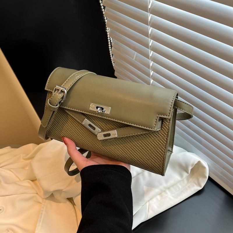 Simple Hand-carried Small Square Bag Women's 2025 Spring New Trend Versatile Shoulder Bag High-end Women's Bag