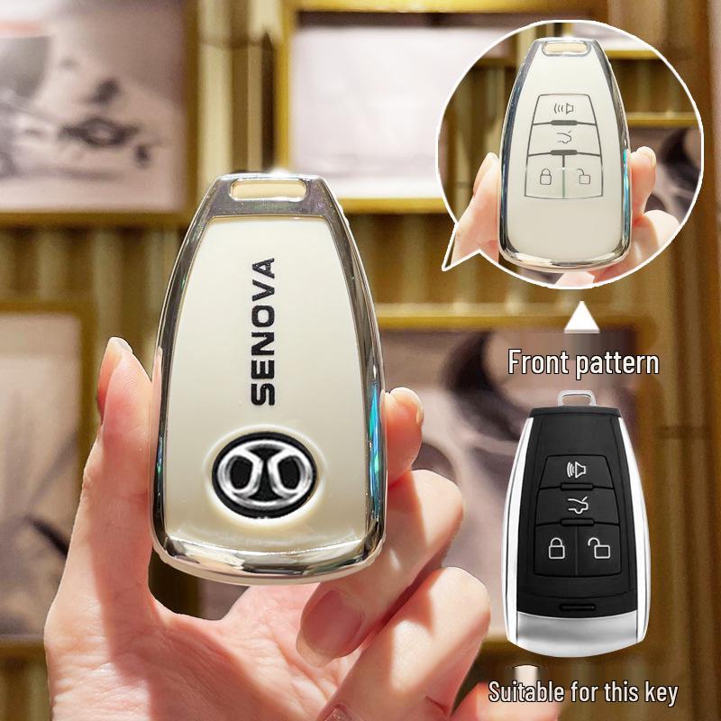 BAIC Weiwang M50F Key Case for S50 BJ80/40 X65 Senova X55 D50 Remote