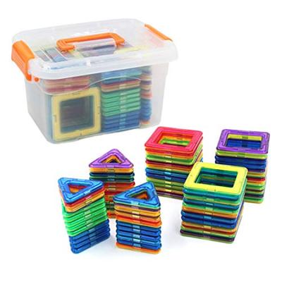 Rui yue Magnetische 70 PCS Quadrate x 35 Dreiecke x 35 Magnetische Gebäude Magnetische 3D Alter 6 und Gebäude DIY Mama Blöcke, Spielzeug, Stücke, Stücke,