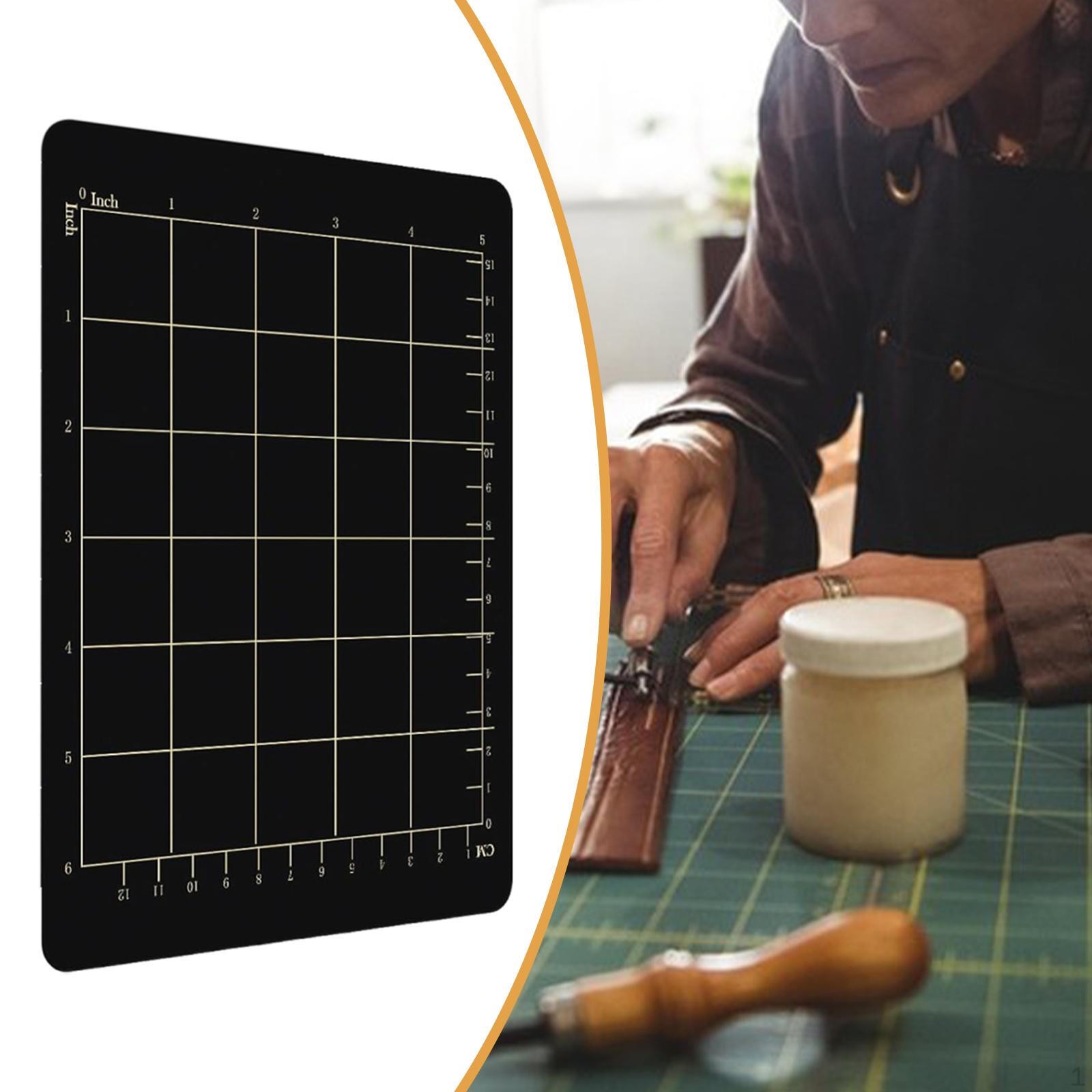 

Cutting Mat with Grid for Die-cutting Machines Inch And Centimeter Scale, Functional 14.92cmx19.68cm