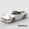 Technical Speed MOC Car City Super Rally Car Building Blocks Bricks Ornament Retro VintageToys For Kids Adults Birthday Gifts