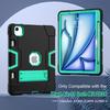 Armor Case With Pen Slot For iPad Air 11 2026 M4 2025 M3 2024 M2 A3460 A3463 A3266 A3267 A3270 A2902 A2903 A2904 Kickstand Cover