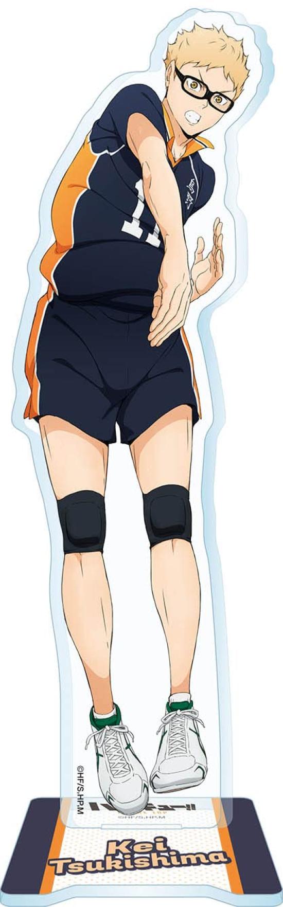 Акриловая подставка Хайкю 3 3. Цукишима Кей