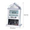 Muslim Prayer Wall Clock Calendar Alarm Clock Azan Calendar Ramadan Prayer Reminder Alarm Clock Islamic Mosque Gifts Decoration