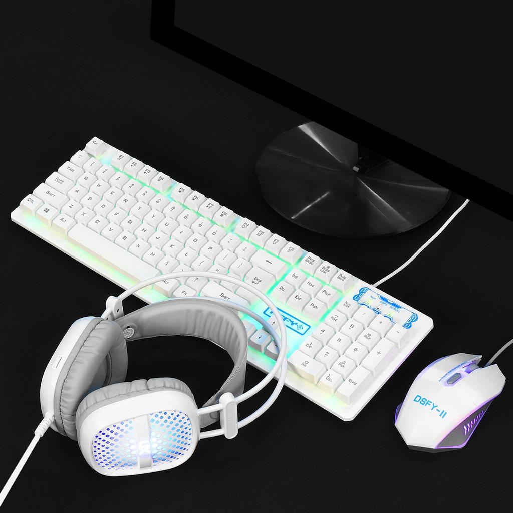 Buy 4-IN-1 LED Gamer Sets Keyboard+Headset+Mouse+Mouse Pad ...