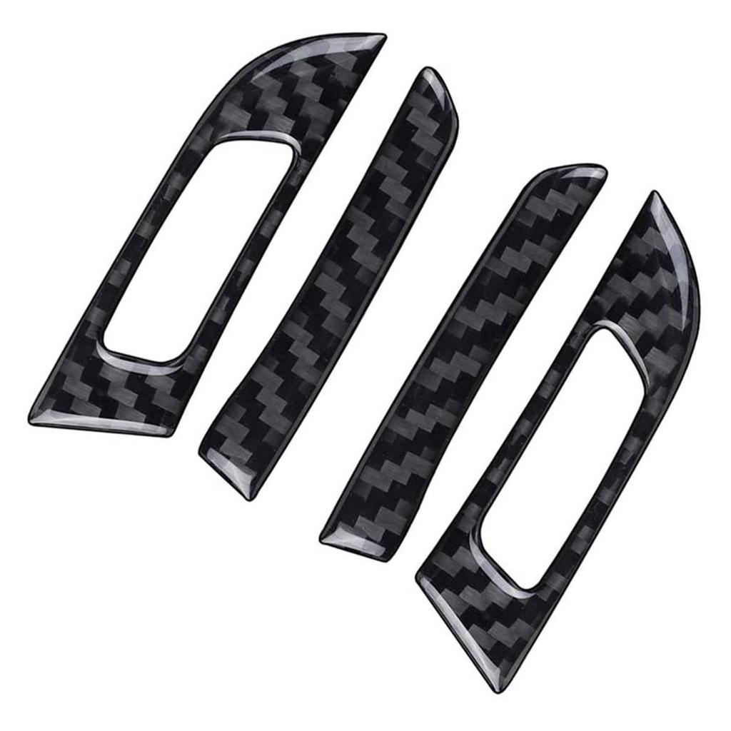 Carbon Fiber Front Side Air Outlet Vent Frame Trim Cover trim for 3