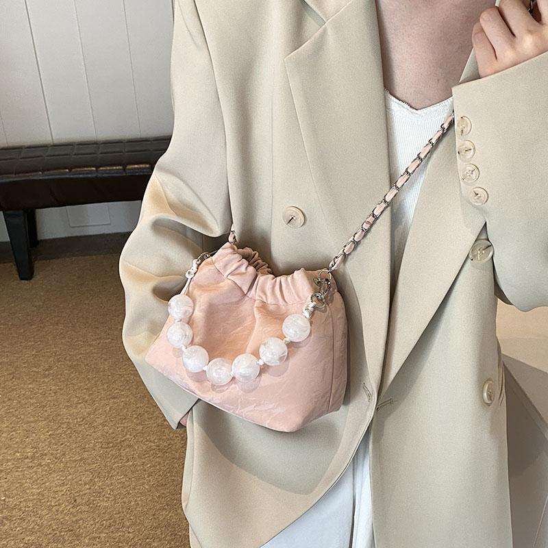 New PU solid color women's handbag shoulder bag fashion popular improve temperament quality excellent spring/summer fashion