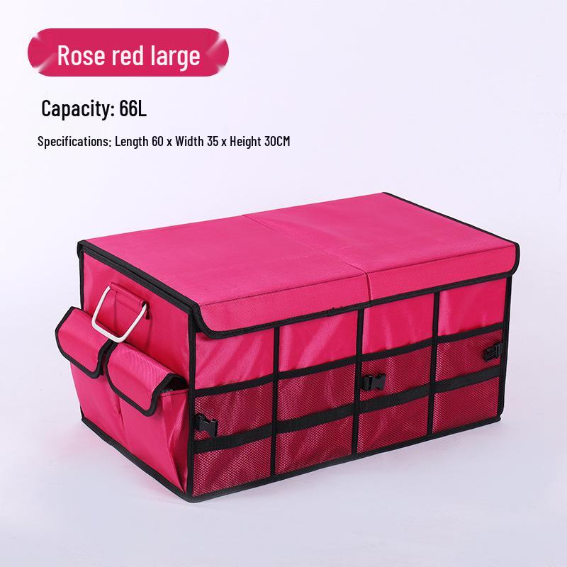 Large Capacity Folding Car Trunk Organizer & Storage Box