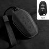 Suede Key Case for Peugeot 408X/508L/2008/4008 (2022/2023 Models)