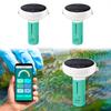 7In1 Water Tester Intelligent Chlorin Meter PH/ORP/EC/TDS/Temp/Salt/CL Test Meter Solar Powered Swimming Pool Aquarium PH Meter
