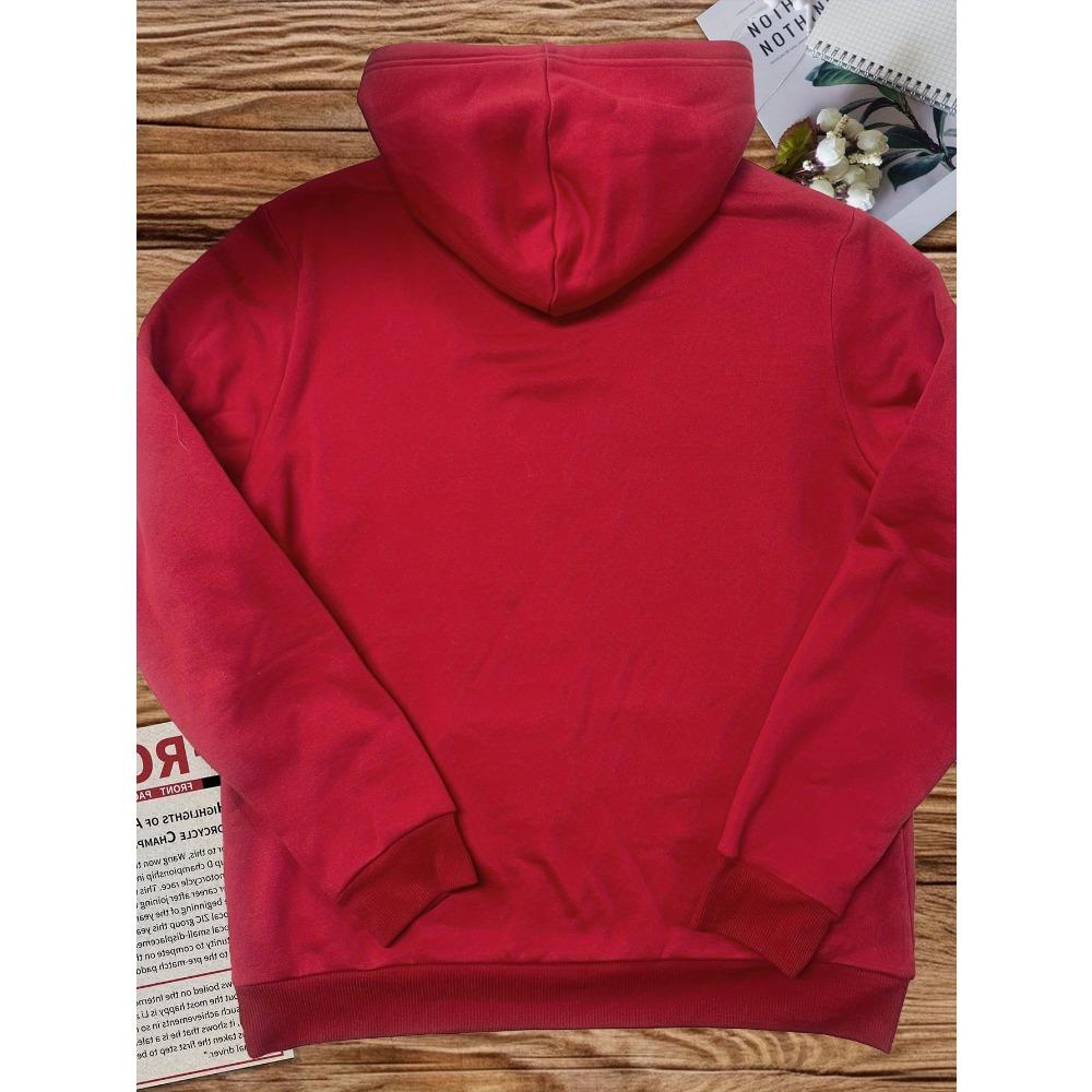 Love Pattern Letter Print Women's Daily Autumn and Winter Comfortable Hoodie Round Neck Women's Long Sleeved Clothing