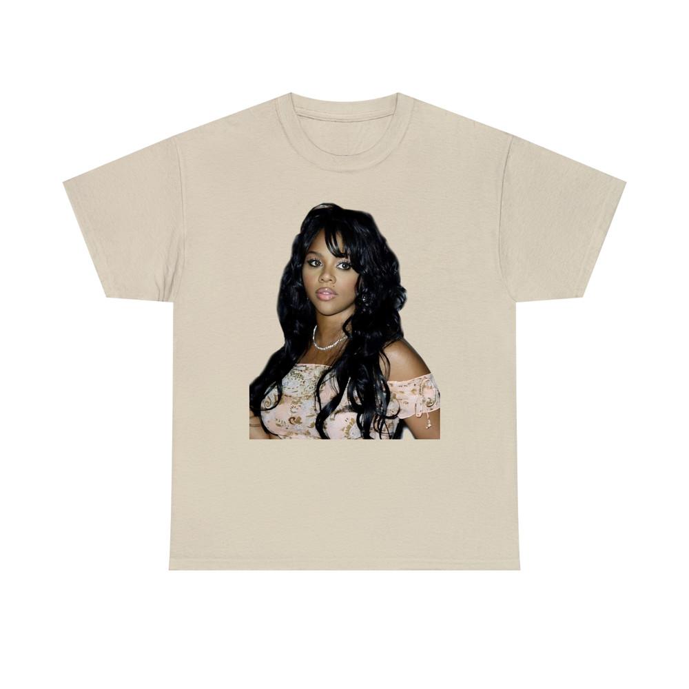 Lil  Kim rapper sand T-shirt poster shirt Unisex All sizes 1F1436 Unisex T-Shirt XL