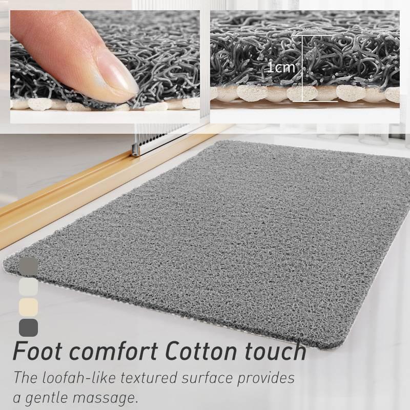 Pvc Badezimmer Rutschfeste Matte Dusche Fußpolster Toilette Wasserdichter Teppich