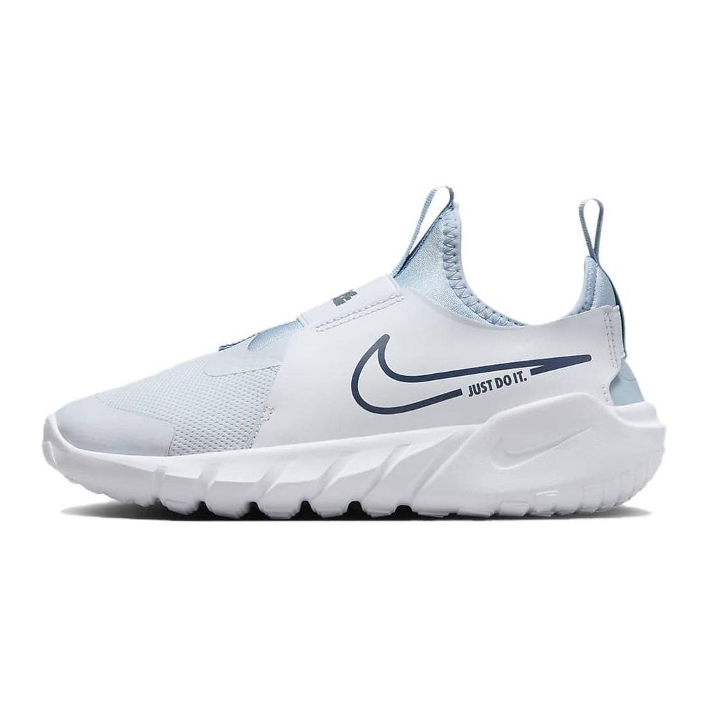 Nike Flex Runner 2 GS Football Grey Midnight Navy Kids Sneakers Light-Armory-Blue White DJ6038-010
