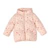 DEESHA Girls' Hooded Heart Print Down Jacket