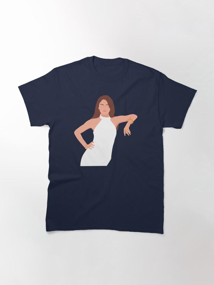 Selena Gomez Lineless Illustration Classic T-Shirt
