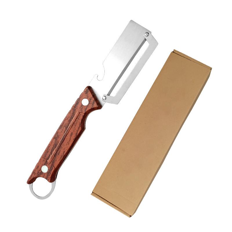 Innovative Stainless Steel Potato Peeler with Multi-Purpose Functionality for Everyday Use