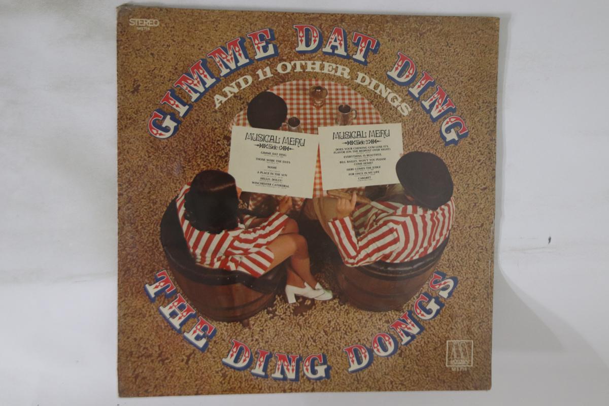 

LP Record DING DONGS - Gimme Dat Ding MS716 TAMLA MOTOWN Jamaica Jazz Used