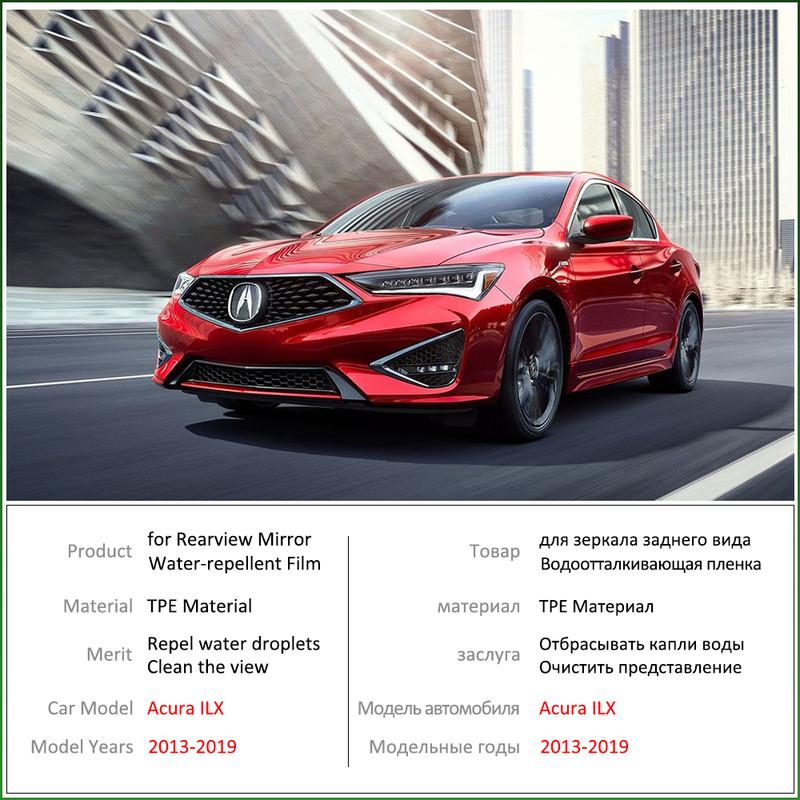 for Acura ILX DE1 DE2 DE3 2013~ Full Cover Rearview Mirror Anti-Fog Rainproof Anti Fog Film Car Accessories 2015 2016 2018