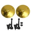 Car Cymbal Realistic Compact Crisp Metallic Sound Car Drum Cymbal for Air Vent Dashboard