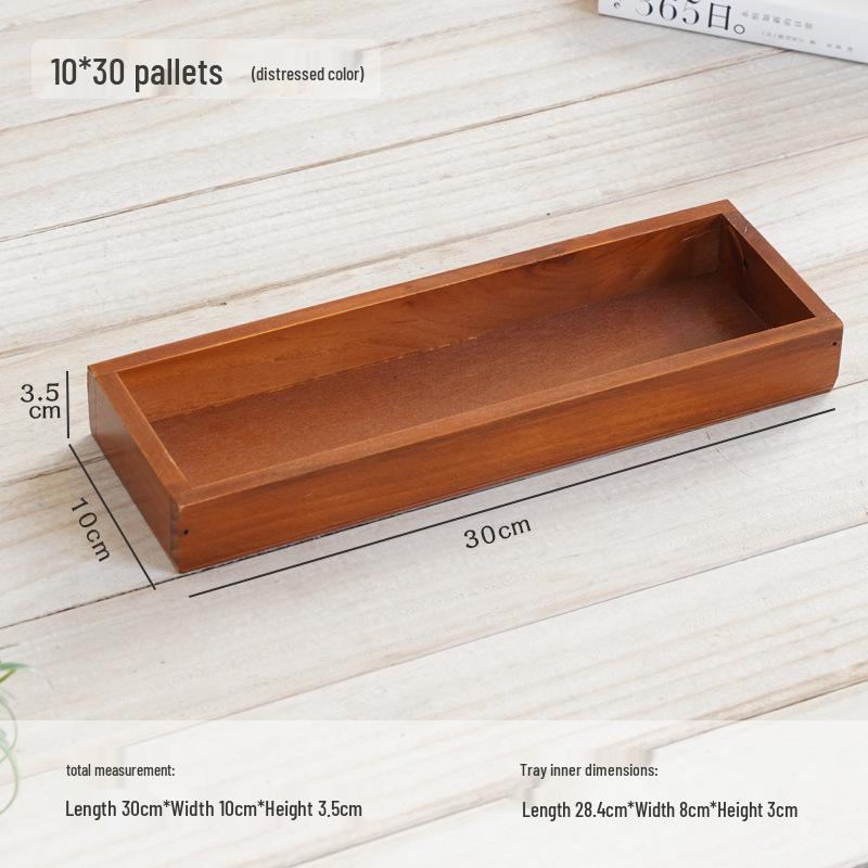 Japanese Style Wooden Desktop Storage Box - Nine Grid Organizer for Bedroom Entryway