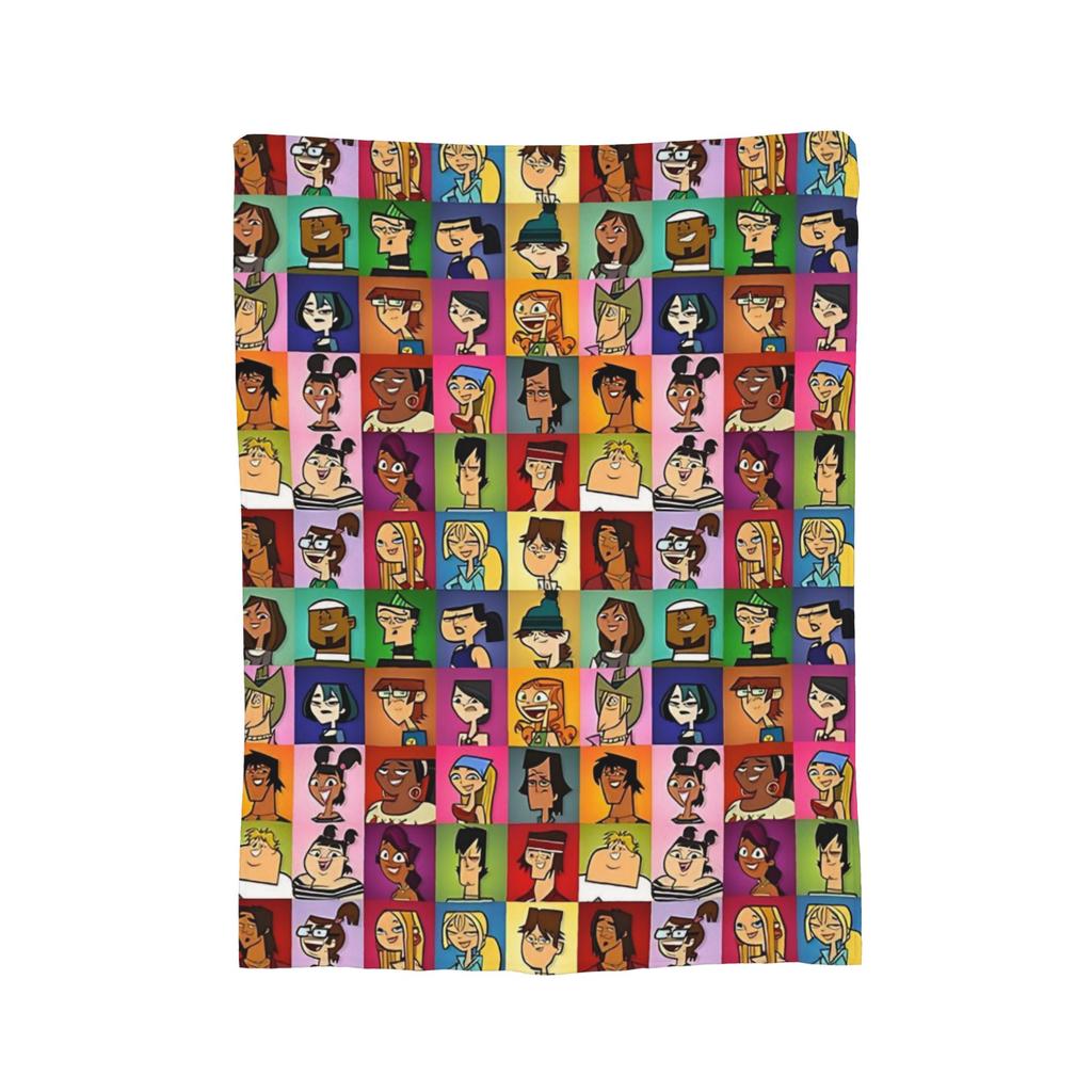 Totals Dramas Cartoon Blankets Fuzzy Awesome Soft Throw Blankets for Home Restaurant Winter