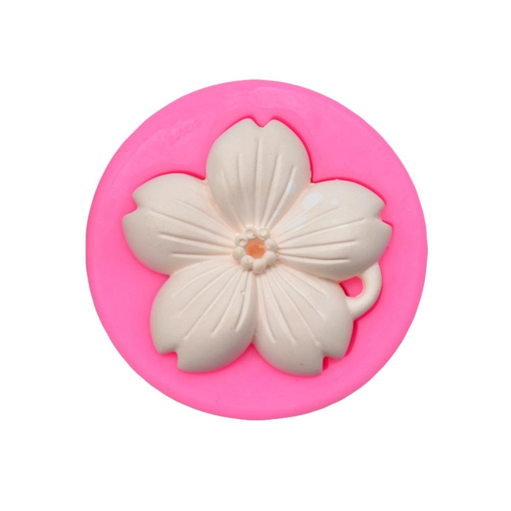 Flowers Silicone Fondant Mold Cake Decorating Chocolate Baking Mould Tool Baking Tools Kitchen