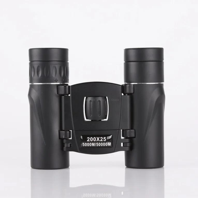 Binoculars High Magnification High-definition Low-light Night Vision Outdoor Travel Pocket Mini Portable Telescope 100/2000X25