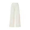 Women's Sporty Rolled Hem Wide-Leg Pants