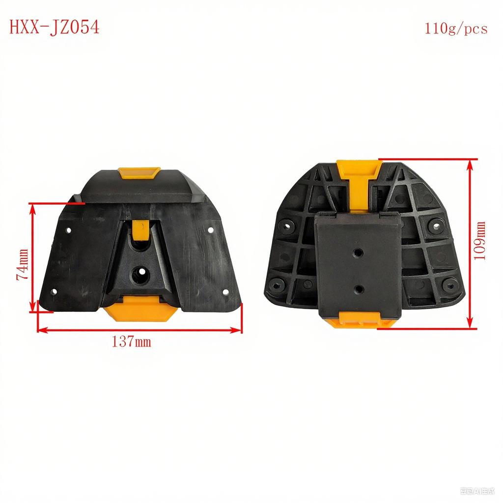 1/2 Stück Hüfttaschen-Clip Robuster ABS Schnellbefestigungs-Hüftgürtel für Outdoor-Enthusiasten und häufigen Ausrüstungswechsel DIY-Zubehör