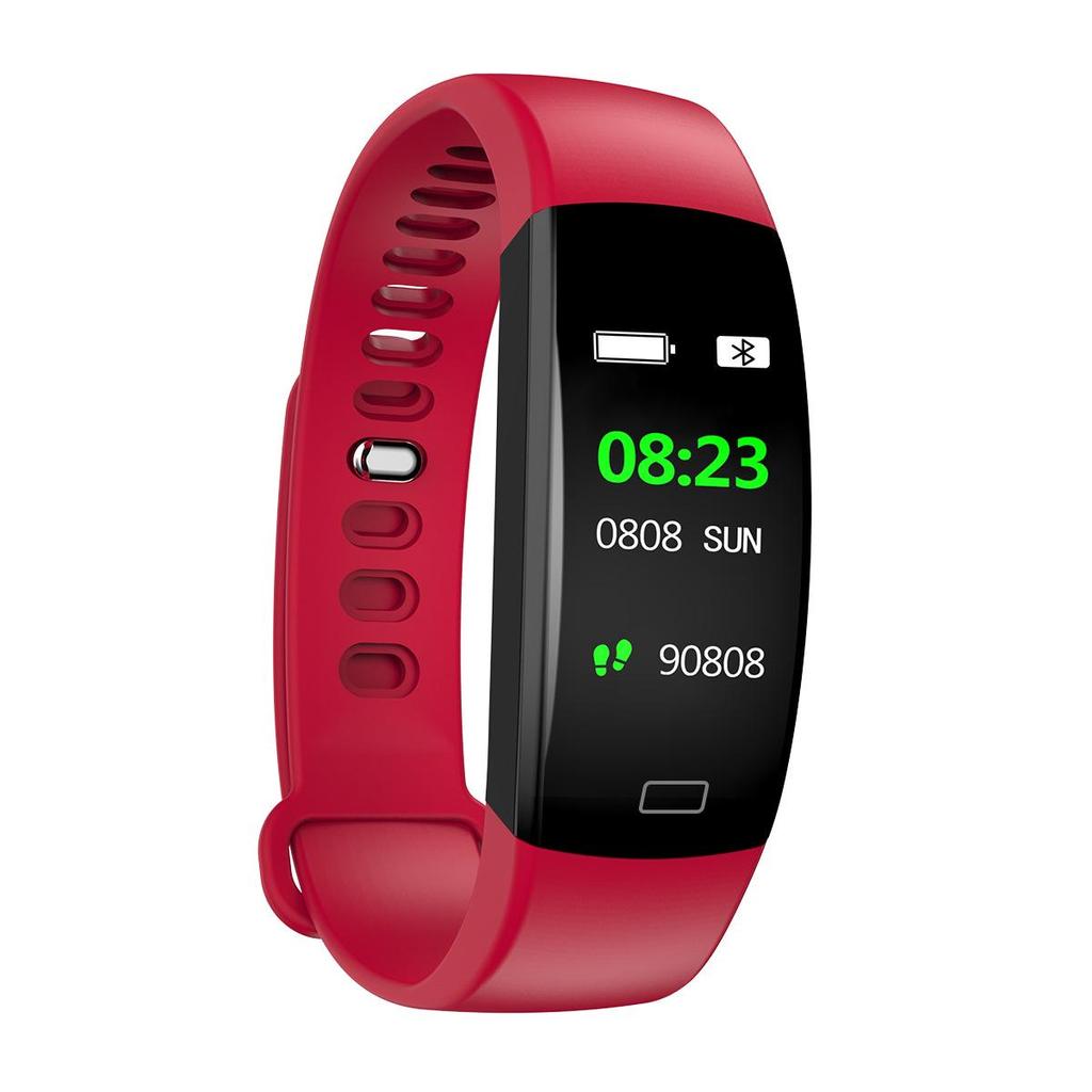 Jumei Dai F64HR Smart Sports Bracelet: Heart Rate Monitor, Color Screen, Long Battery Life.