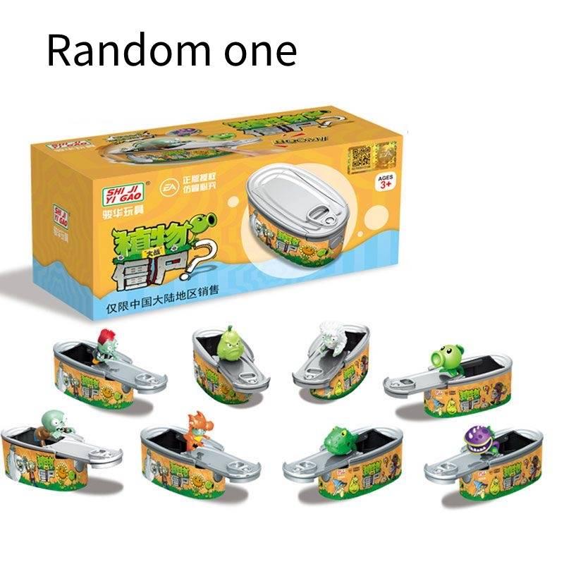 Plant Vs. Zombies Surprise Can Blind Box Set Mix Of Plants Zombies And Vehicles!