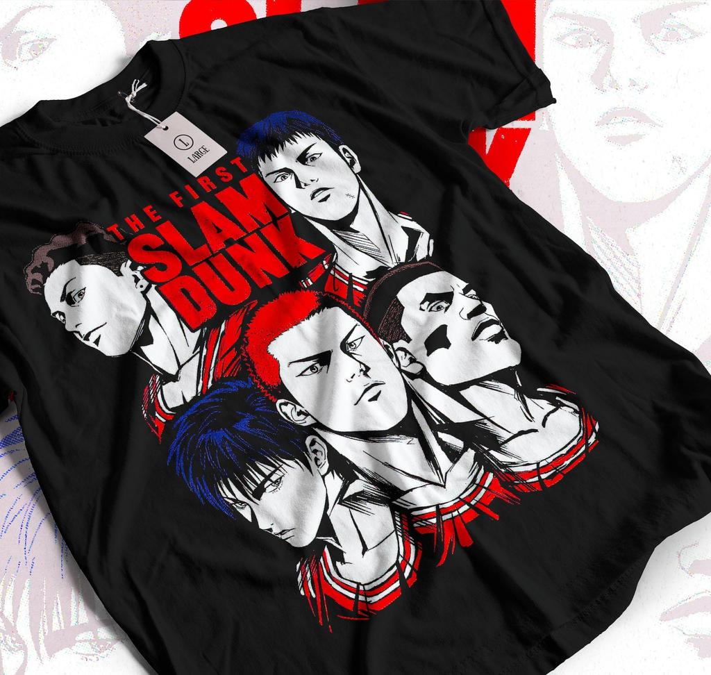 Unisex Tshirt, Sport 90s Anime Lovers, Basketball Anime Tshirt, Otaku Ropa, Graphic Anime Unisex Shirt