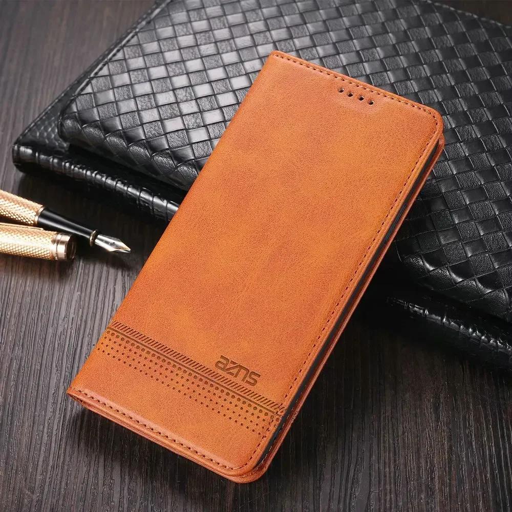 

Honor 300 Honor300 Pro Luxury Leather Case Retro Flip Magnet Auto Closed Premium Full Cover For Honor 300 Ultra Funda Phone Bags For Honor 300 светло-коричневого