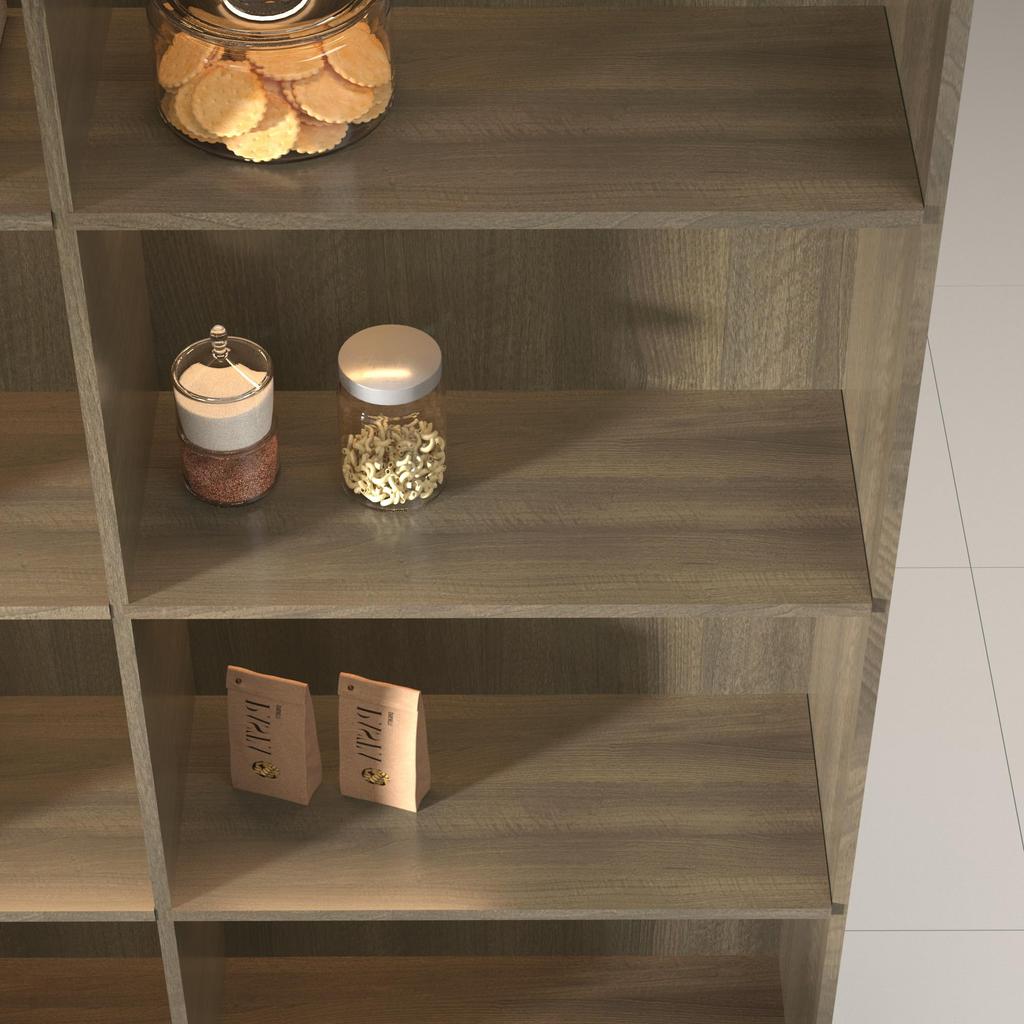 JSEVEM Wood Grain Wallpaper 40x500cm Gray Matte Vinyl Waterproof Oil-Resistant Living