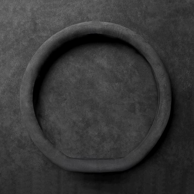 Car Steering Wheel Covers Suede Steering Wheel Cover Wrap Universal 37-38Cm Breathable Steering Covers Car Accessories