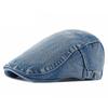 Japanese-Style Denim Newsboy Cap For Men Fashion Retro Hat Versatile Korean-Style Beret Casual Newsboy Cap For Women Trendy