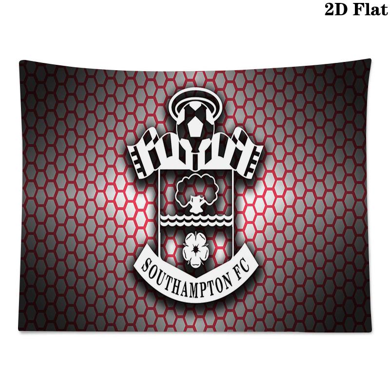 Southampton fc Logo Wall Tapestry Aesthetic Wall Hanging Printed Fabric Blanket Decorative Tapestries for Bedroom Living Room Home Decor