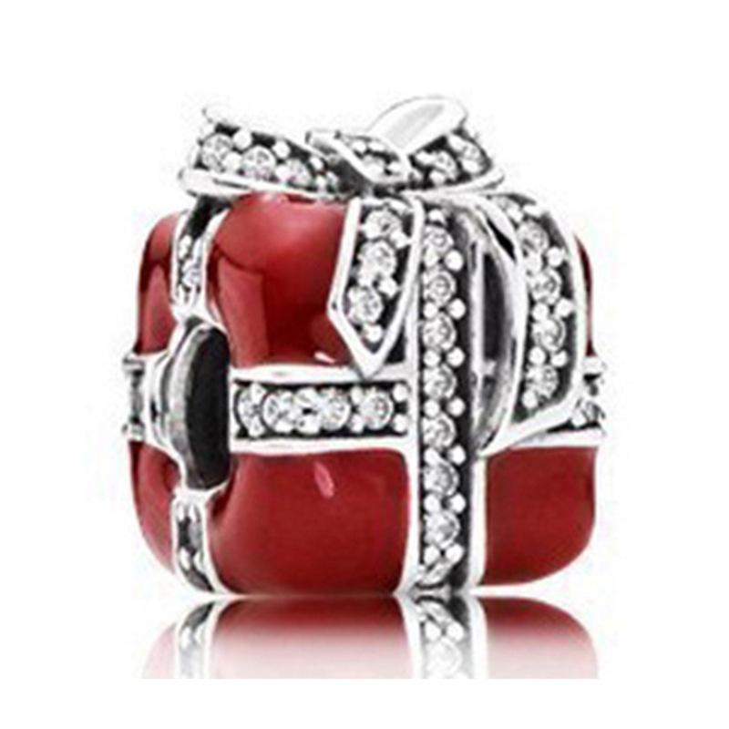 Christmas Series Alloy Santa Claus Beads For DIY pulsera Bracelet necklace accessories Women Fine Jewelry Gifts