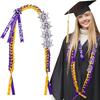 1 Pcs Graduation Lei For Class Of 2026 With Embroidered Grad Letters Perfect For Graduation Events