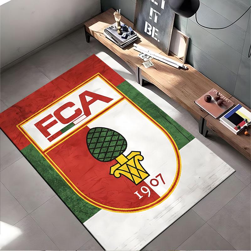 "FCA Logo Red Green Carpet" suitable as a non-slip mat for the living room or bedroom sofa