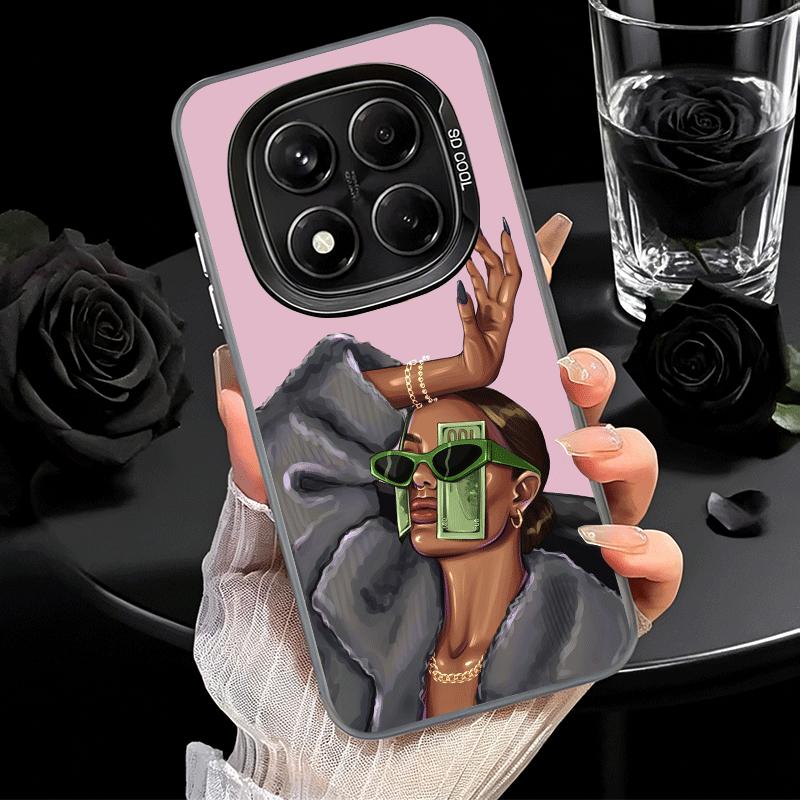 Girl Boss Lady Pink Soft Phone Case for Xiaomi Redmi Note 13 14 15 Pro Plus 12S 12 11S 11 11T 10S 10 Shockproof Cover Back Shell