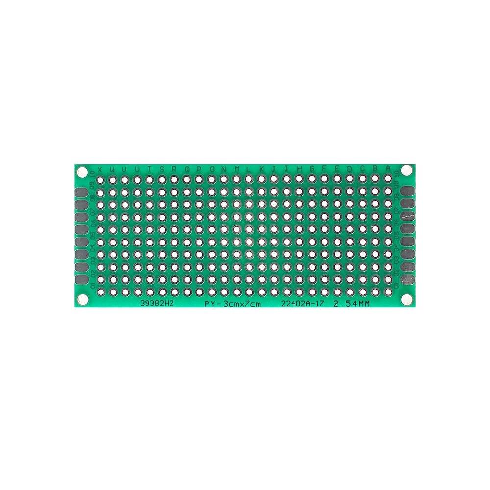 1PCS/10PCS Double Sided Board 2*8CM  5*7CM 10*10CM Green Prototype Pcb Universal Board Electronic DIY Kit