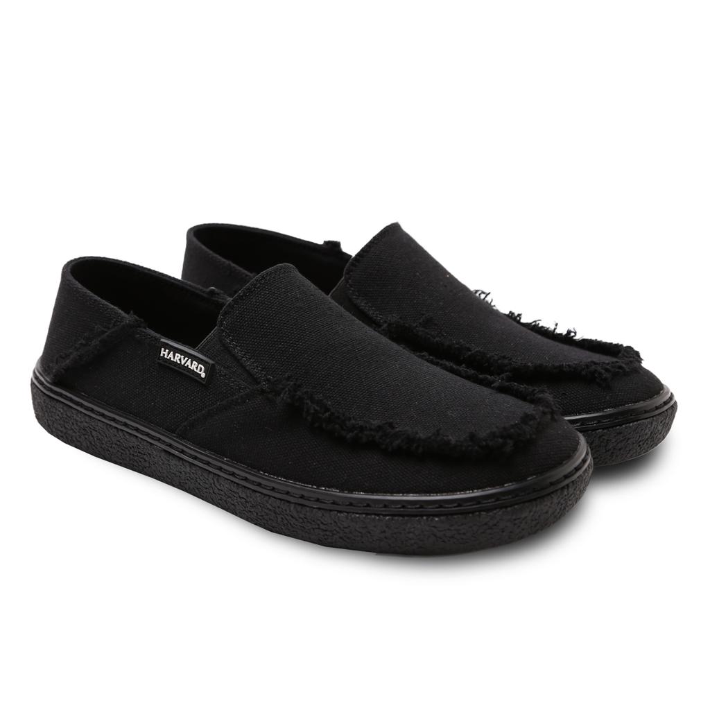 Harvard Shoes Raffles Adult Loafers Sneakers Black